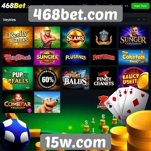 468bet.com oferece diversidade em jogos de cassino