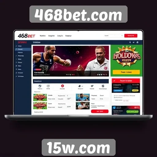Análise da interface de usuário do site 468bet